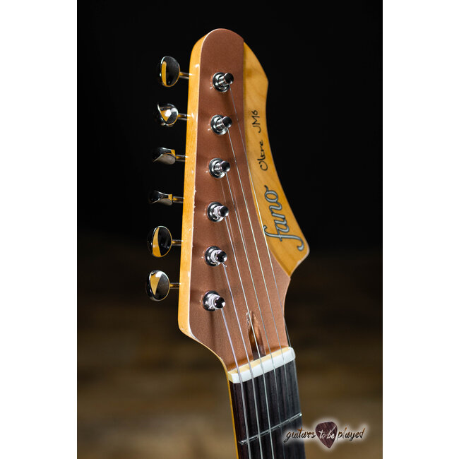 Fano JM6 Oltre Lollar Imperial Humbucker Guitar w/ Gigbag – Copper Metallic