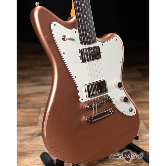 Fano JM6 Oltre Lollar Imperial Humbucker Guitar w/ Gigbag – Copper Metallic