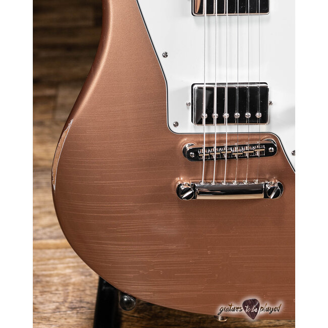 Fano JM6 Oltre Lollar Imperial Humbucker Guitar w/ Gigbag – Copper Metallic