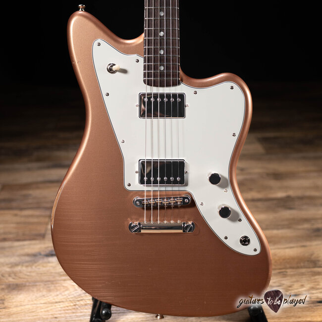 Fano JM6 Oltre Lollar Imperial Humbucker Guitar w/ Gigbag – Copper Metallic