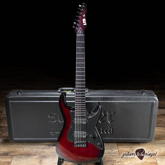 ESP LTD ESP LTD Alex Wade 7-String Guitar w/ Schecter Case - Blood Red