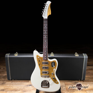 Shelton Guitars Shelton GalaxyFlite III FT Pine Body w/ RW Fretboard & Lamber'Trons – White