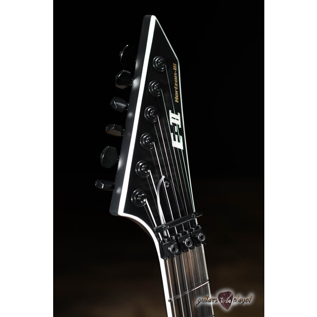 ESP E-II Horizon-III FR Floyd Rose Guitar w/ Case – See Thru Black Sunburst