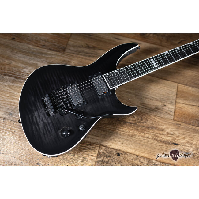 ESP E-II Horizon-III FR Floyd Rose Guitar w/ Case – See Thru Black Sunburst
