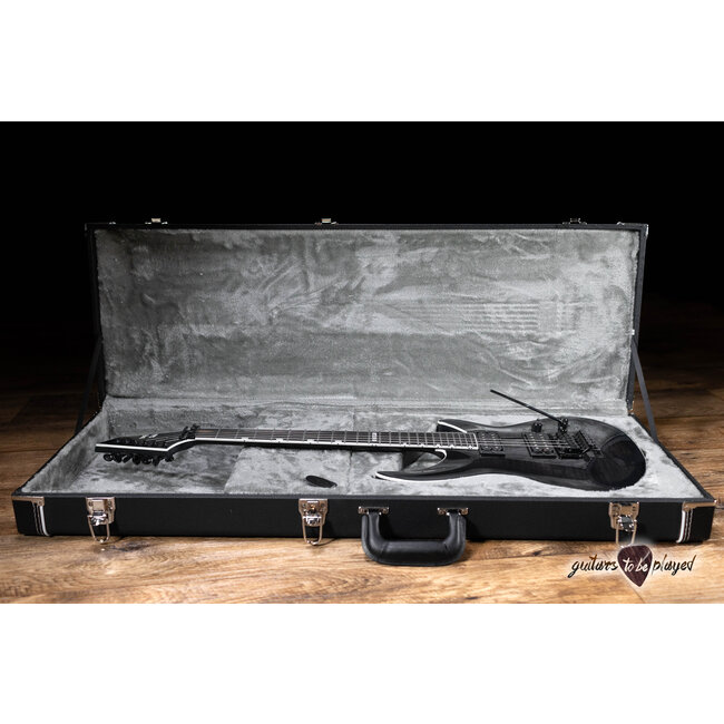 ESP E-II Horizon-III FR Floyd Rose Guitar w/ Case – See Thru Black Sunburst
