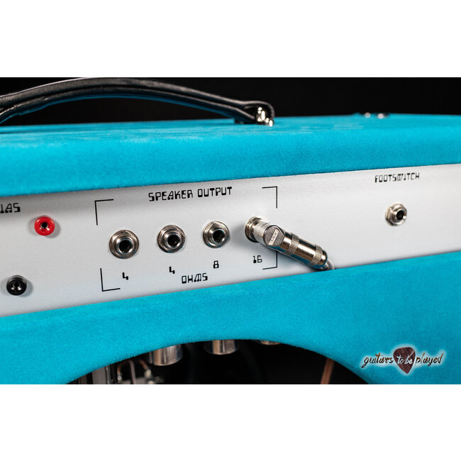 Amplified Nation Trem-Drive Deluxe 22W 112 Combo Amp – Turquoise Suede