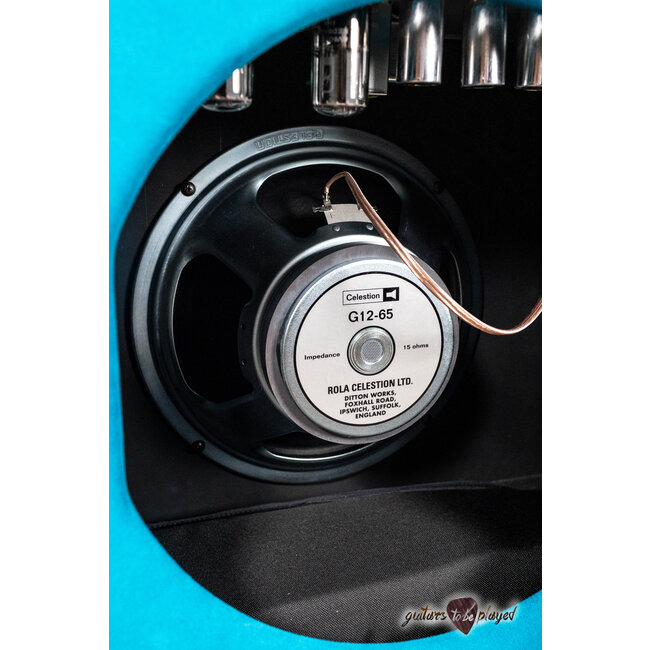 Amplified Nation Trem-Drive Deluxe 22W 112 Combo Amp – Turquoise Suede