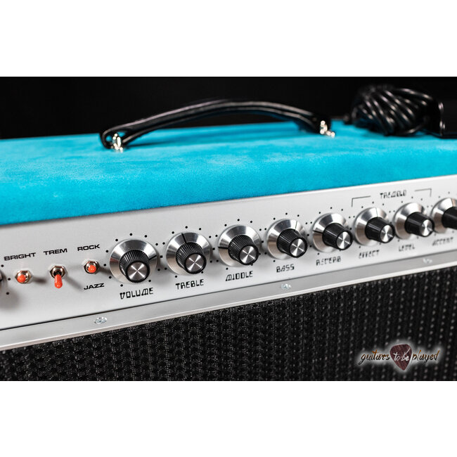 Amplified Nation Trem-Drive Deluxe 22W 112 Combo Amp – Turquoise Suede