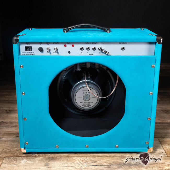 Amplified Nation Trem-Drive Deluxe 22W 112 Combo Amp – Turquoise Suede