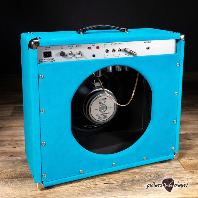 Amplified Nation Trem-Drive Deluxe 22W 112 Combo Amp – Turquoise Suede