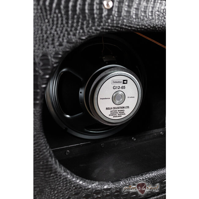 Amplified Nation Wonderland Overdrive V2 Tube-Rect. 50W Head & Cab – Black Croc