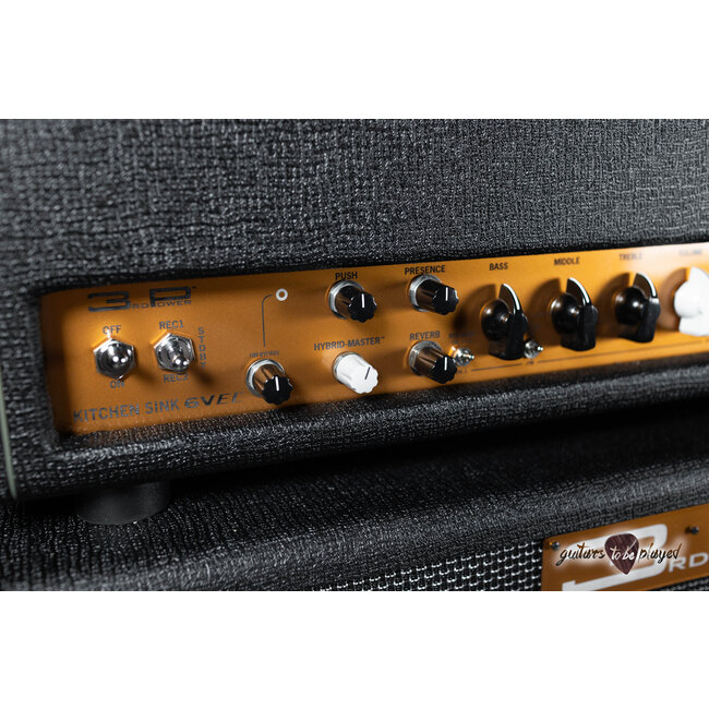 3rd Power Kitchen Sink 6VEL 40W Amp Head & 212 Cab – Black & Gold