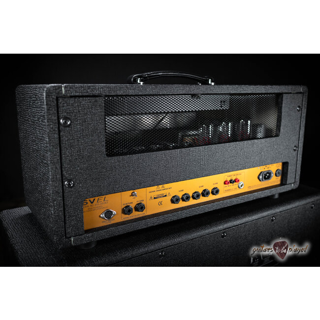 3rd Power Kitchen Sink 6VEL 40W Amp Head w/ 4-Button Footswitch – Black & Gold