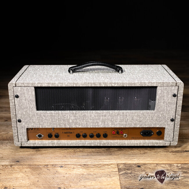 3rd Power Kitchen Sink 6VEL 40W Amp Head w/ 4-Button Footswitch – Fawn & Gold