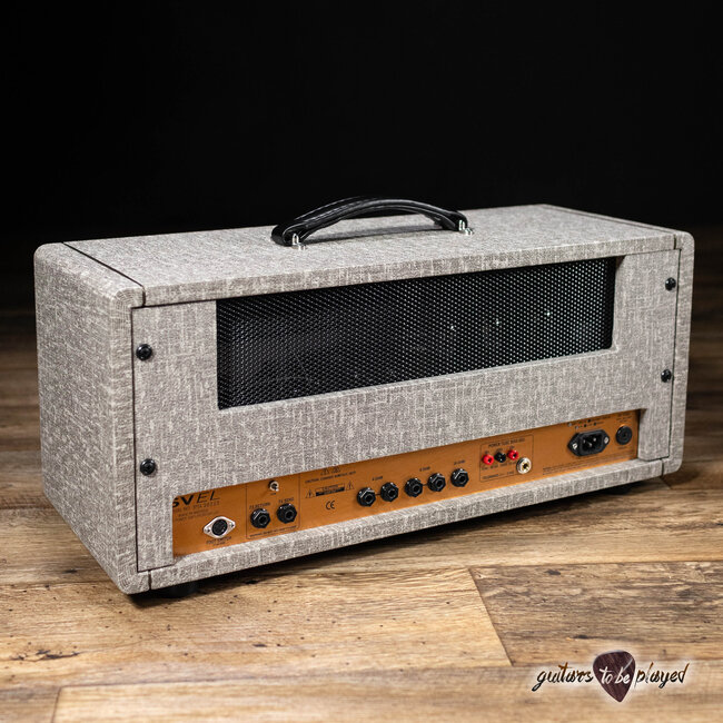 3rd Power Kitchen Sink 6VEL 40W Amp Head w/ 4-Button Footswitch – Fawn & Gold