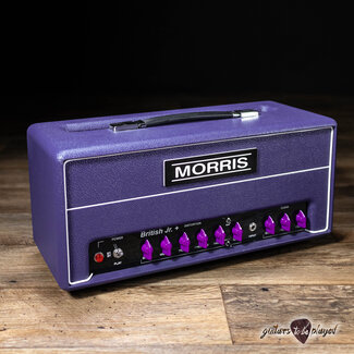 Morris Amplification Morris Amplification British Jr. + 15W Amp Head – Plum/Purple