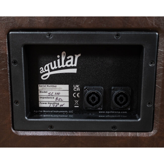Aguilar SL 110 Super Light 175W, 8 ohm Bass Cab – Chocolate Brown