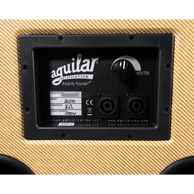 Aguilar SL 210 Super Light 400W, 8 ohm Limited Edition Bass Cab – Boss Tweed