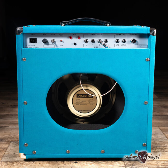 Amplified Nation Wonderland Overdrive Tube-Rectified 50W Combo – Turquoise Suede