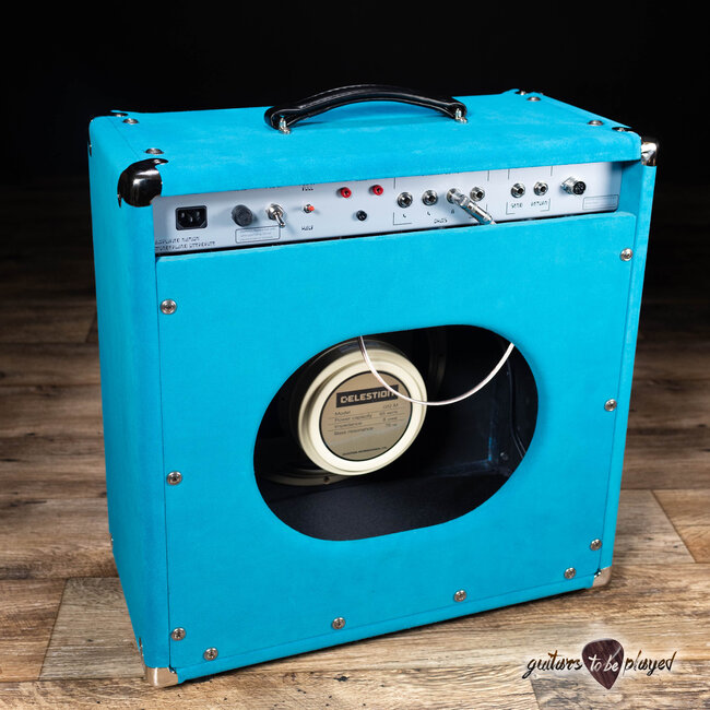 Amplified Nation Wonderland Overdrive Tube-Rectified 50W Combo – Turquoise Suede
