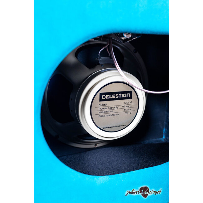 Amplified Nation Wonderland Overdrive Tube-Rectified 50W Combo – Turquoise Suede