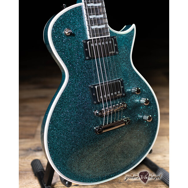 ESP E-II Eclipse DB EMG Guitar w/ Case – Granite Sparkle