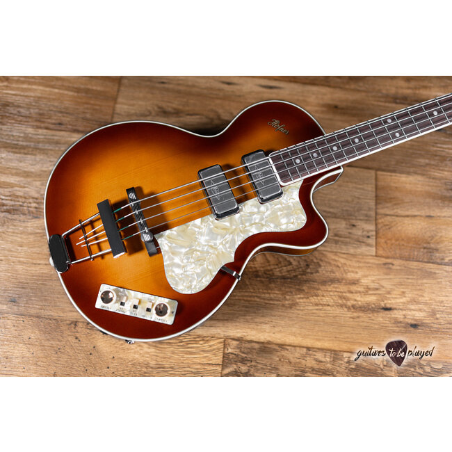 Hofner Limited Edition H500/2-CV-0 1965 Reissue Cavern Club Bass w/ Case