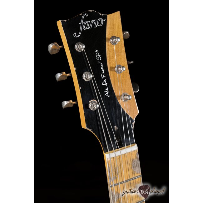 Fano SP6 Alt De Facto Swamp Ash Bigsby Guitar w/ Case – Butterscotch Blonde