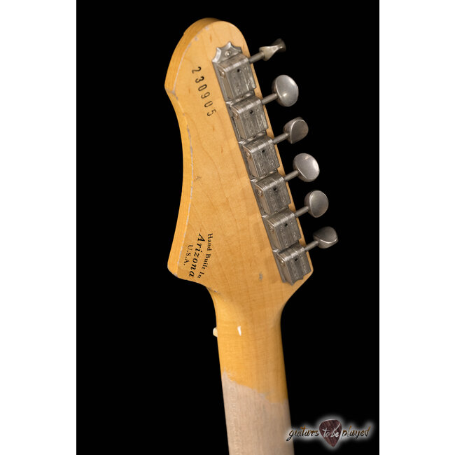 Fano JM6 Oltre TV Jones Classic/PowerTron Guitar w/ Gigbag – Ice Blue Metallic