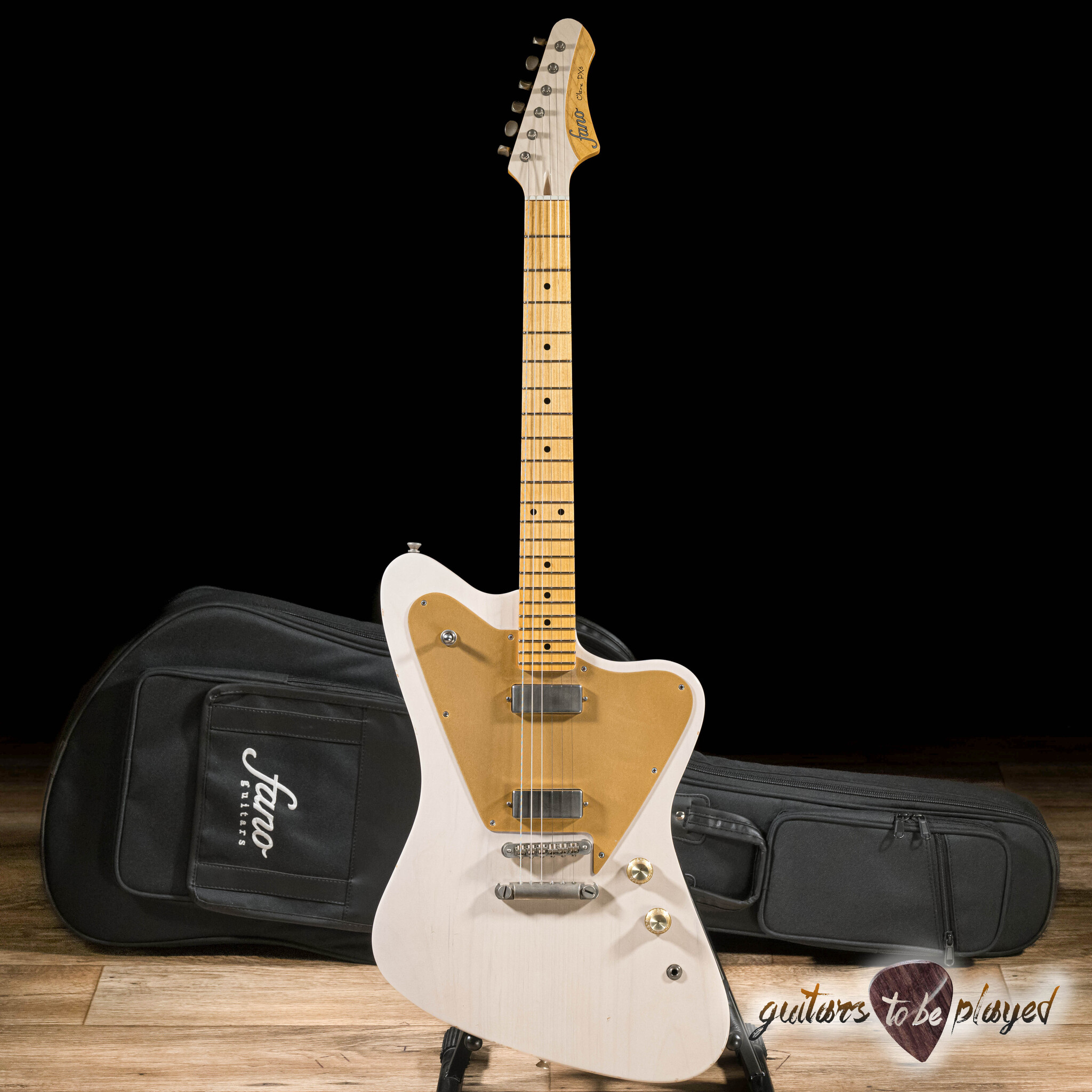 Fano PX6 Oltre Maple Neck Lollar Firebird Guitar w/ Gigbag Fano PX6 Oltre Maple Neck Lollar Firebird Guitar w/ Gigbag