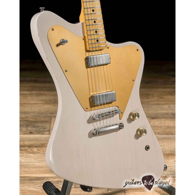 Fano PX6 Oltre Maple Neck Lollar Firebird Guitar w/ Gigbag - Mary Kaye