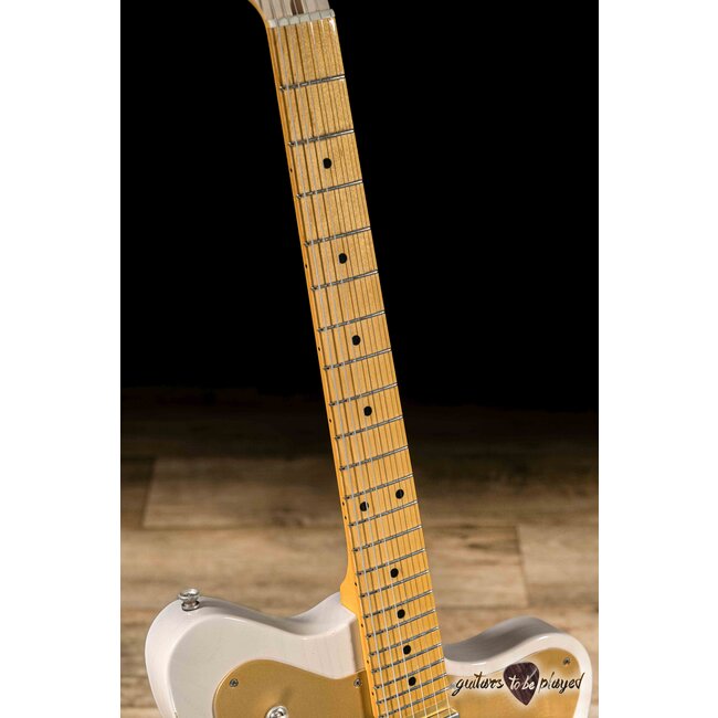 Fano PX6 Oltre Maple Neck Lollar Firebird Guitar w/ Gigbag - Mary Kaye