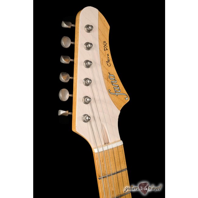 Fano PX6 Oltre Maple Neck Lollar Firebird Guitar w/ Gigbag - Mary Kaye