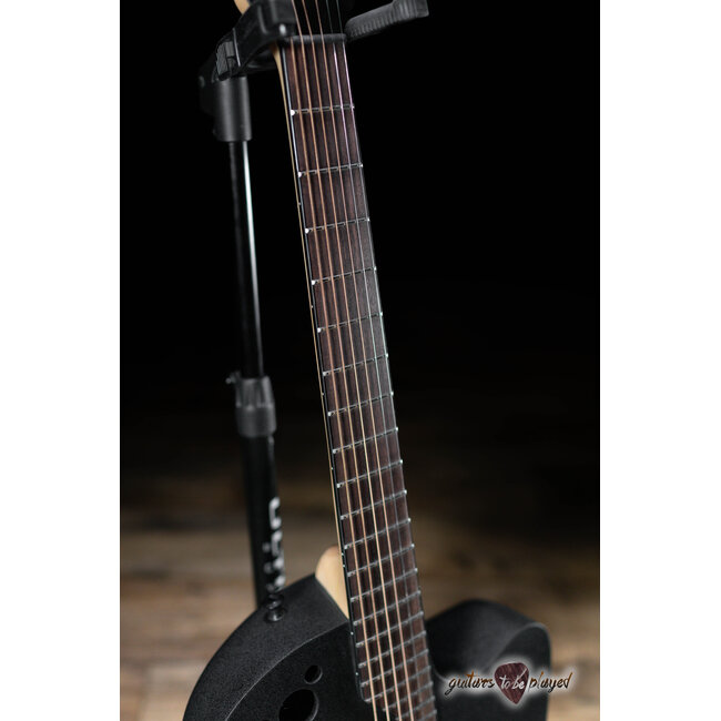 Ovation Elite TX Series 1778TX-5 Acoustic/Electric Guitar – Satin Black