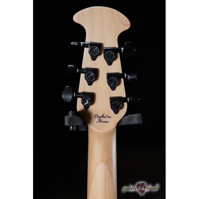 Ovation Elite TX Series 1778TX-5 Acoustic/Electric Guitar – Satin Black