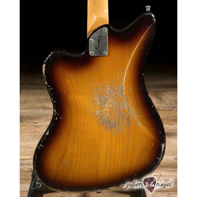 Fano JM6 Oltre Lollar Firebird & Mini Humbucker Guitar w/ Gigbag – Tobacco Burst