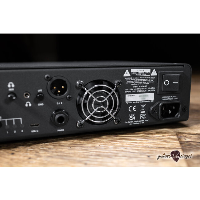Aguilar AG500 V2 500 Watt Bass Amp Head (Made in USA)