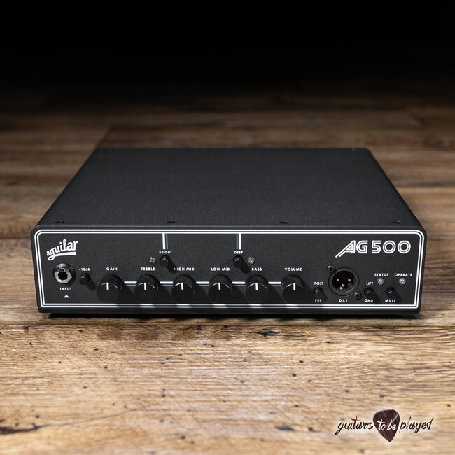 Aguilar AG500 V2 500 Watt Bass Amp Head (Made in USA)