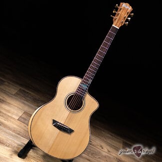 Used Washburn Allure SC56S Acoustic/Electric Guitar w/ Arm Bevel – Natural