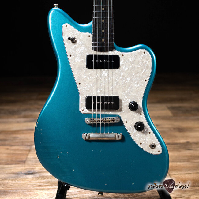 Fano JM6 Oltre P-90 Guitar w/ Gigbag – Lake Placid Blue