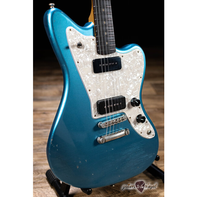 Fano JM6 Oltre P-90 Guitar w/ Gigbag – Lake Placid Blue