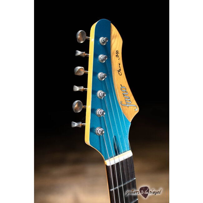 Fano JM6 Oltre P-90 Guitar w/ Gigbag – Lake Placid Blue
