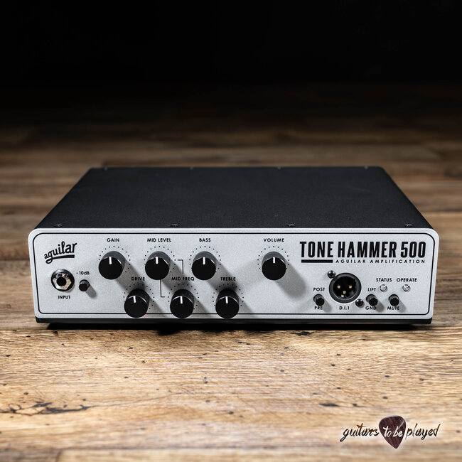 Aguilar TH500 V2 Tone Hammer 500 Watt Bass Amp Head (Made in USA)