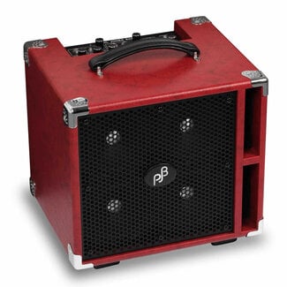 Phil Jones Amplifiers Phil Jones Bass BG-450 Suitcase Compact Plus 4x5” 300W Combo Amp w/ Cover – Red