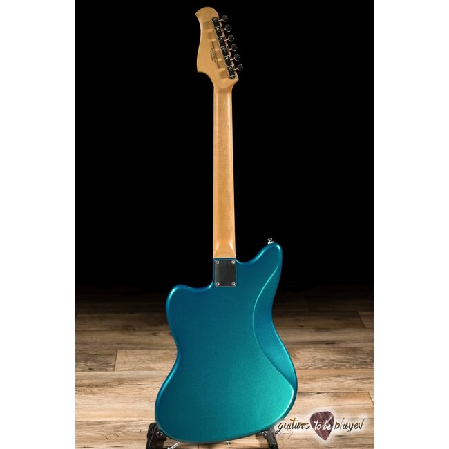 Shelton GalaxyFlite Super III Pine Body w/ Fralins – Aquamarine Firemist