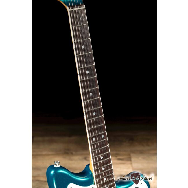 Shelton GalaxyFlite Super III Pine Body w/ Fralins – Aquamarine Firemist