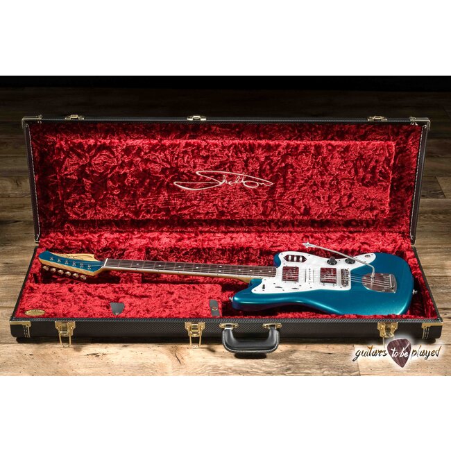 Shelton GalaxyFlite Super III Pine Body w/ Fralins – Aquamarine Firemist