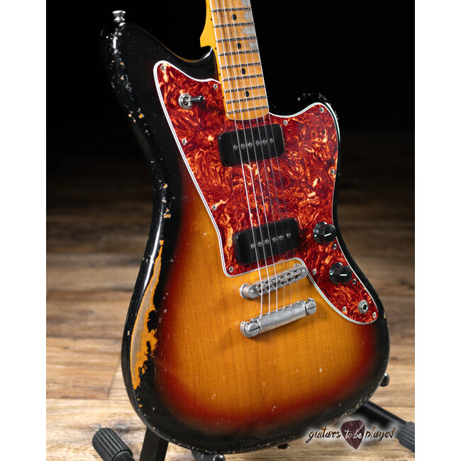 Fano JM6 Oltre Lollar P-90 Guitar w/ Gigbag – 3-Tone Sunburst