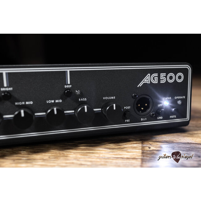 Aguilar AG500 V2 500 Watt Bass Amp Head w/ Carry Bag
