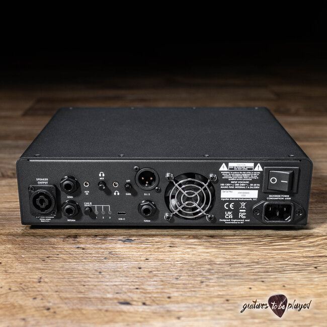 Aguilar AG500 V2 500 Watt Bass Amp Head w/ Carry Bag